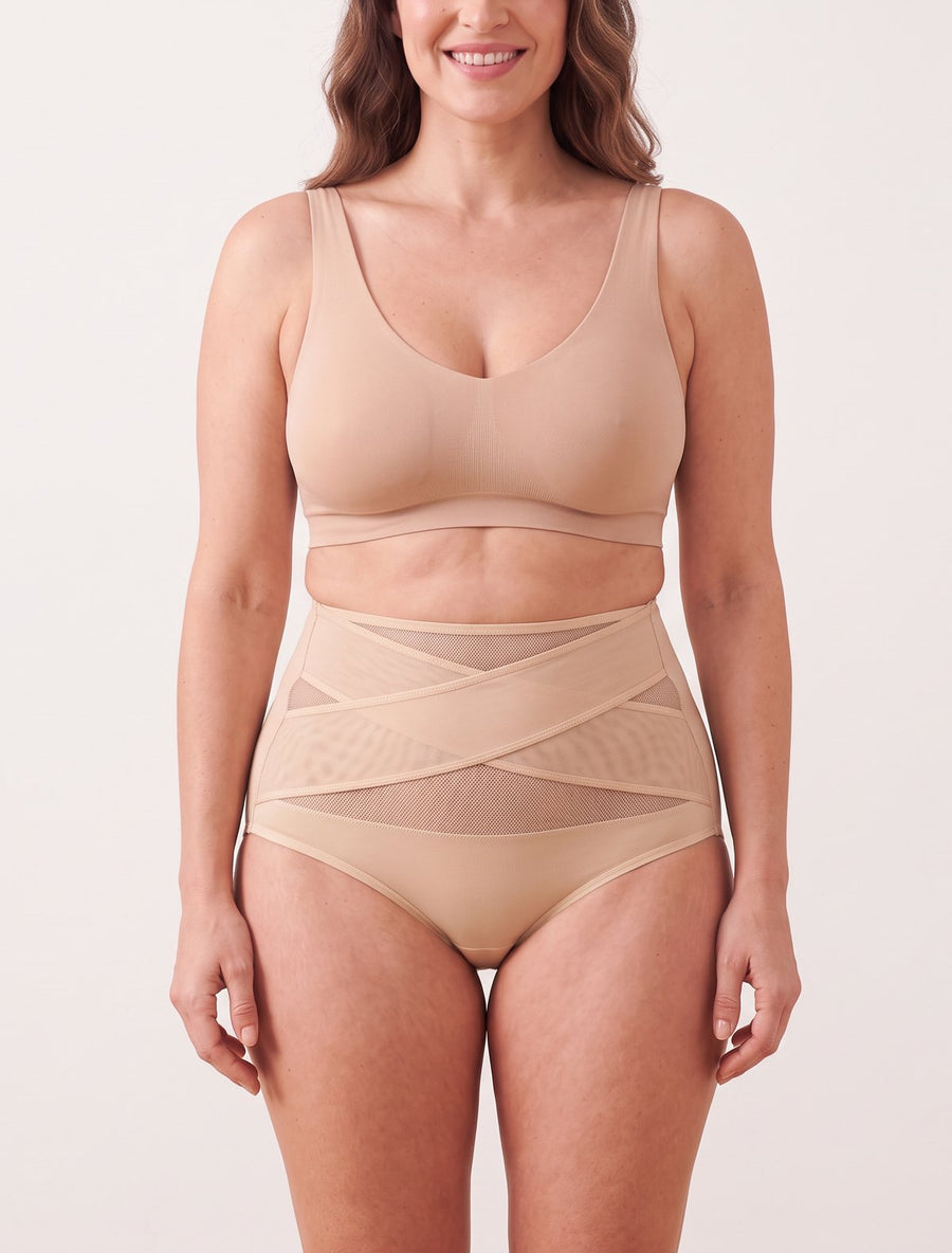 The Smooth Brief™ in nude, front view