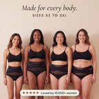 Made for every body, sizes XS to 5XL